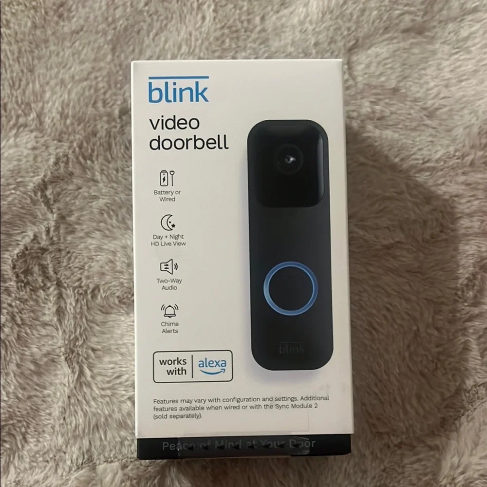 Blink Black Smart Video Doorbell